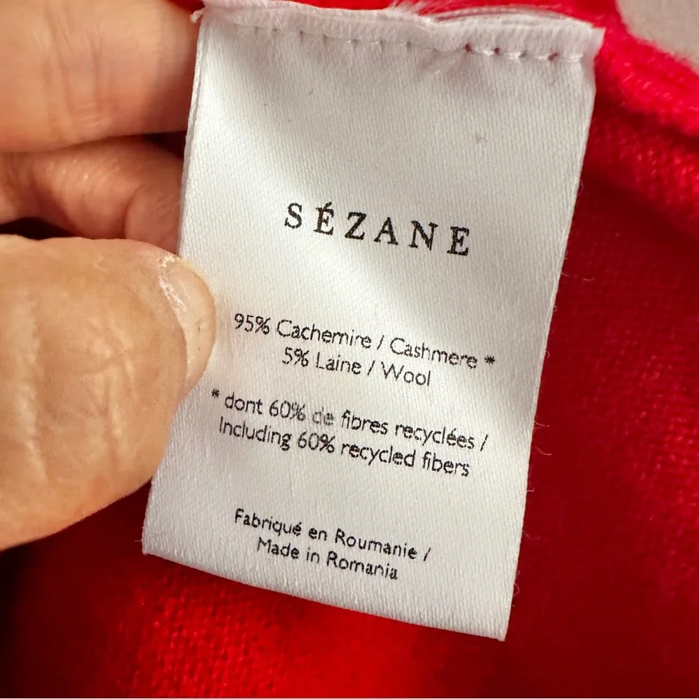 Sezane Cashmere Jumper